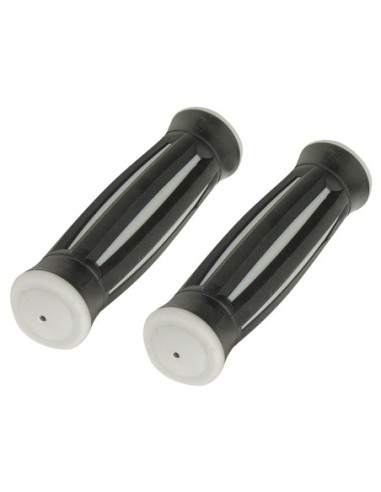 Grips 7/8 long 128mm 2 Ply Smooth 006 Black/Grey.